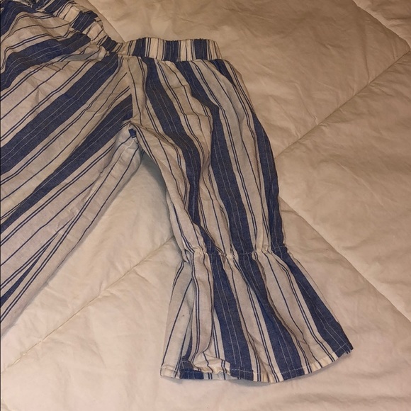 Charlotte Russe Off The Shoulder Striped Top - Picture 3 of 5